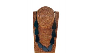 Wooden Necklace Triangle Made In Bali
